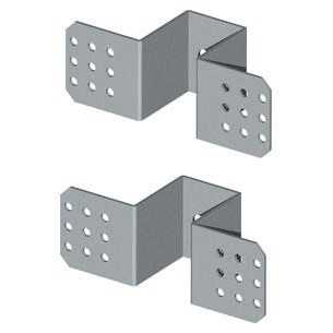 Pair of supports for wiring trunking Pair of supports for wiring trunking