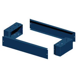 ADDITIONAL PLINTH - CVX 630K - H=100MM 850X230 BLUE RAL 5003