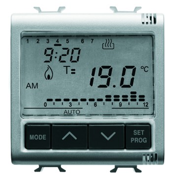 Zamanlamalı termostat - günlük/haftalık programlama