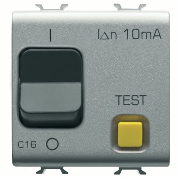 Fehlerstrom-Leitungsschutzschalter - C-Charakteristik - Typ A - 230V ac - 50/60 Hz Fehlerstrom-Leitungsschutzschalter - C-Charakteristik - Typ A - 230V ac - 50/60 Hz