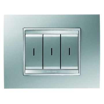 Pulsantiere per comandi a radiofrequenza - da parete - placca LUX Pulsantiere per comandi a radiofrequenza - da parete - placca LUX