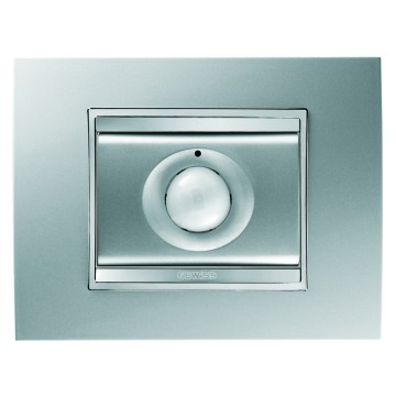 Rivelatori di movimento IR con crepuscolare a radiofrequenza - da parete - placca LUX Rivelatori di movimento IR con crepuscolare a radiofrequenza - da parete - placca LUX
