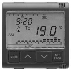 Timed thermostat - Daily/weekly programming