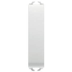 INTERRUPTEUR SIMPLE 1P 250 Vca - 10AX - BOUTON NEUTRE - MODULE 1/2 - BLANC SATIN - CHORUSMART