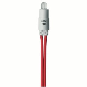 unité de signalisation led - 230 vca - 0,6 w - rouge
