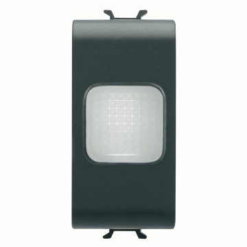  LAMPE TÉMOIN UNIQUE - OPALE - 1 MODULE - NOIR SATIN - CHORUSMART