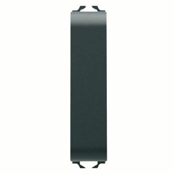  BLANKING MODULE - 1/2 MODULE - SATIN BLACK - CHORUSMART