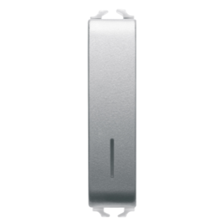 SCHALTER 1P 250V ac - 10AX BELEUCHTBAR - MIT DIFFUSOR - 1/2 MODUL - TITAN - CHORUS