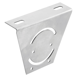 VARIABLE FLANGE FOR CEILING FIXING - 40-TYPE - FINISHING: HDG