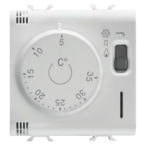 TERMOSTAT - 230V c.a. 50/60Hz - 2 MODULE - ALB LUCIOS - CHORUSMART