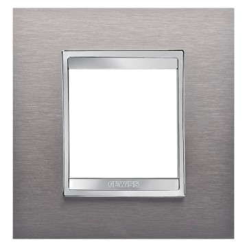 LUX International - brushed stainless steel