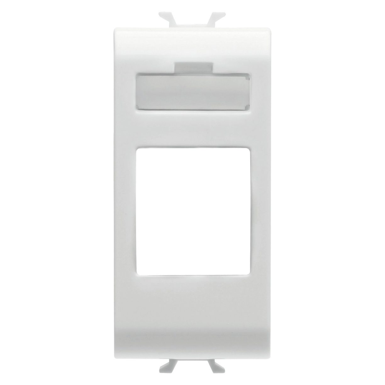 ADAPTER FOR HOUSING DATA CONNECTORS - TYPE AMP/KEYSTONE JACK - 1 MODULE ...