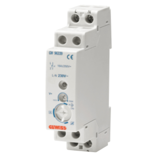 MAIN DISCONNECTION SWITCH WITH SELF LEARNING FUNCTION - 16A 230V AC - 1 MODULE
