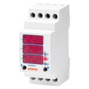 multímetro tensión-intensidad - 2 modulós