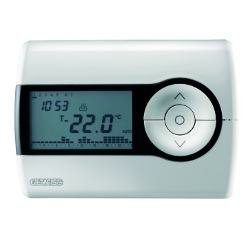 Thermostat programmable en saillie - programmation journalière / hebdomadaire - alimentation à piles Thermostat programmable en saillie - programmation journalière / hebdomadaire - alimentation à piles