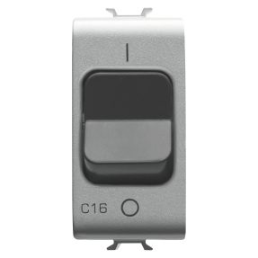 mi̇nyatür şalter - c ti̇pi̇ - 1p+n 16a 230vac - 1 modül - ti̇tanyum - chorusmart
