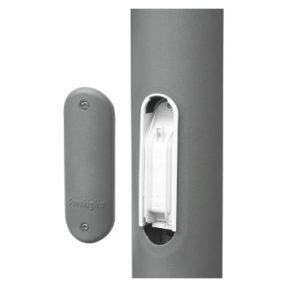 STREET [O3] - POTEAUX CONIQUES VERNIS - 5,5 m - GRIS GRAPHITE
