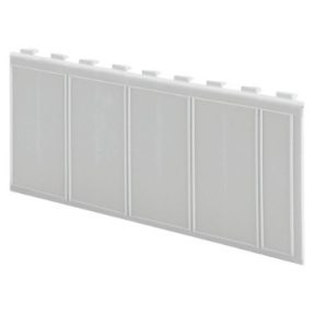 PLASTIC MODULES COVER FOR ENCLOSURES - GREY RAL7035