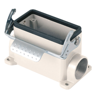 HIGH CONSTRUCTION SURFACE MOUNTING HOUSING - 44X27 - SINGLE LEVER - PG21 - 500V - METAL