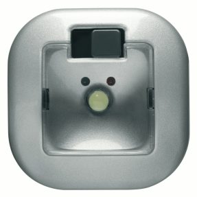 lampe anti-blackout extractible - 230 vca 50/60 hz 2h – titane - chorusmart