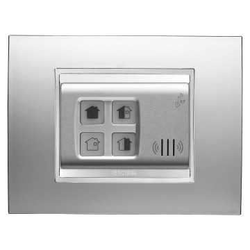 Pulsantiere di inserimento e parzializzazione da parete - RF - Placca LUX Pulsantiere di inserimento e parzializzazione da parete - RF - Placca LUX