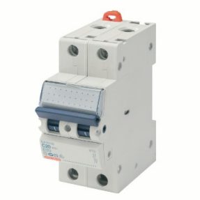 ÎNTRERUPĂTOR MINIATURAL - MT45 - 1P+N CARACTERISTICĂ C 10A - 2 MODULE