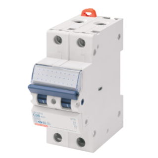 MINIATURE CIRCUIT BREAKER - MT 250- 2P CHARACTERISTIC C 63A - 2 MODULES