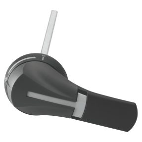 griff für türmontage- mss 125/160 ip65 - schwarz - 200mm