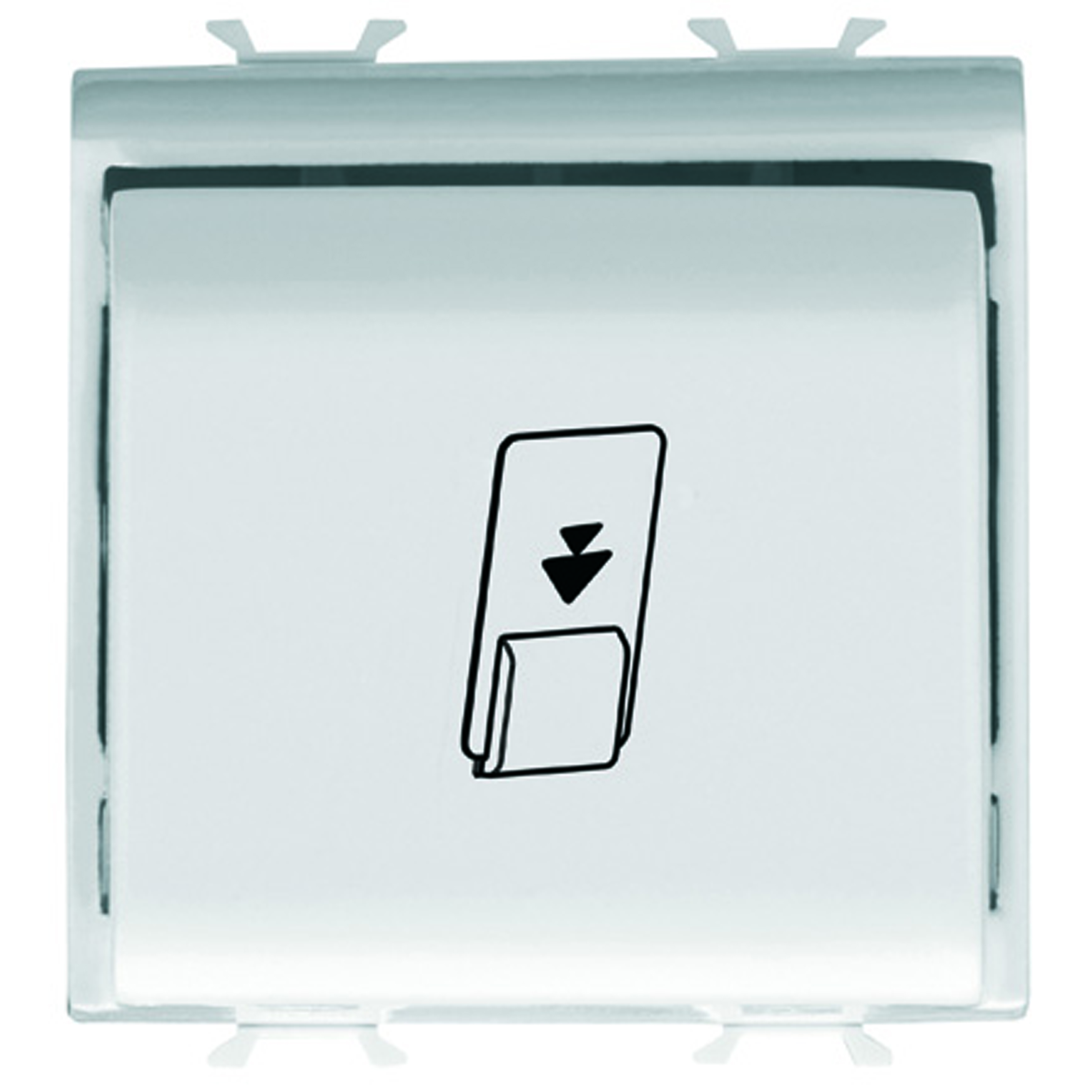 UNIVERSAL BADGE SWITCH - 1P NA 16AX - ILLUMINABLE - 2 MODULES