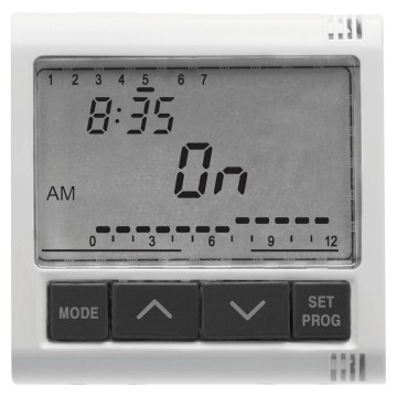 Electronic daily/weekly timer, 1-channel
