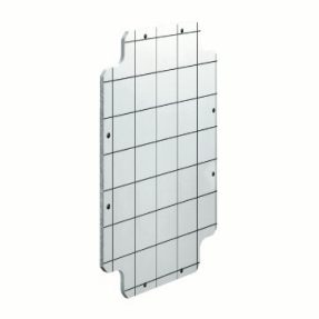 BACK-MOUNTING PLATE WITH SELF-TAPPING FIXING SCREWS - FOR BOXES 190X140 - IN INSULATED MATERIAL