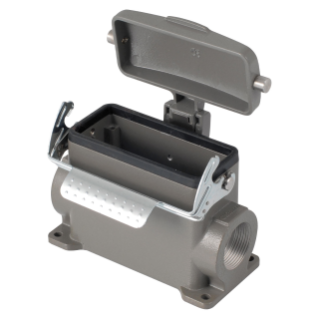 HIGH CONSTRUCTION SURFACE MOUNTING HOUSING - 44X27 - SINGLE LEVER - WITH COVER - PG21 - 500V - METAL