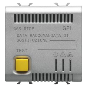 detector de glp - 12vca/dc - 2 módulos - titanio - chorusmart