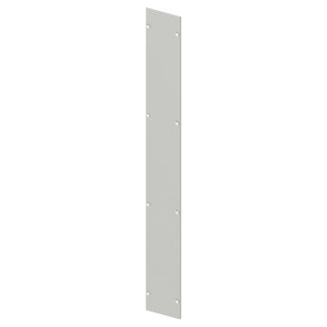 Pair of side panels for floor-mounting distribution boards in painted sheet steel Pair of side panels for floor-mounting distribution boards in painted sheet steel
