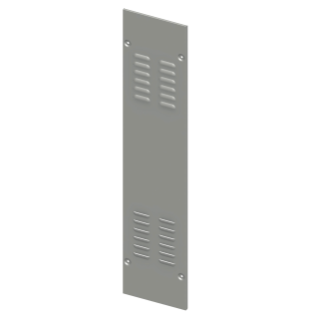 PAIR OF SIDE AERATED PANELS - WALL MOUNTING - CVX 630M - 1000X280