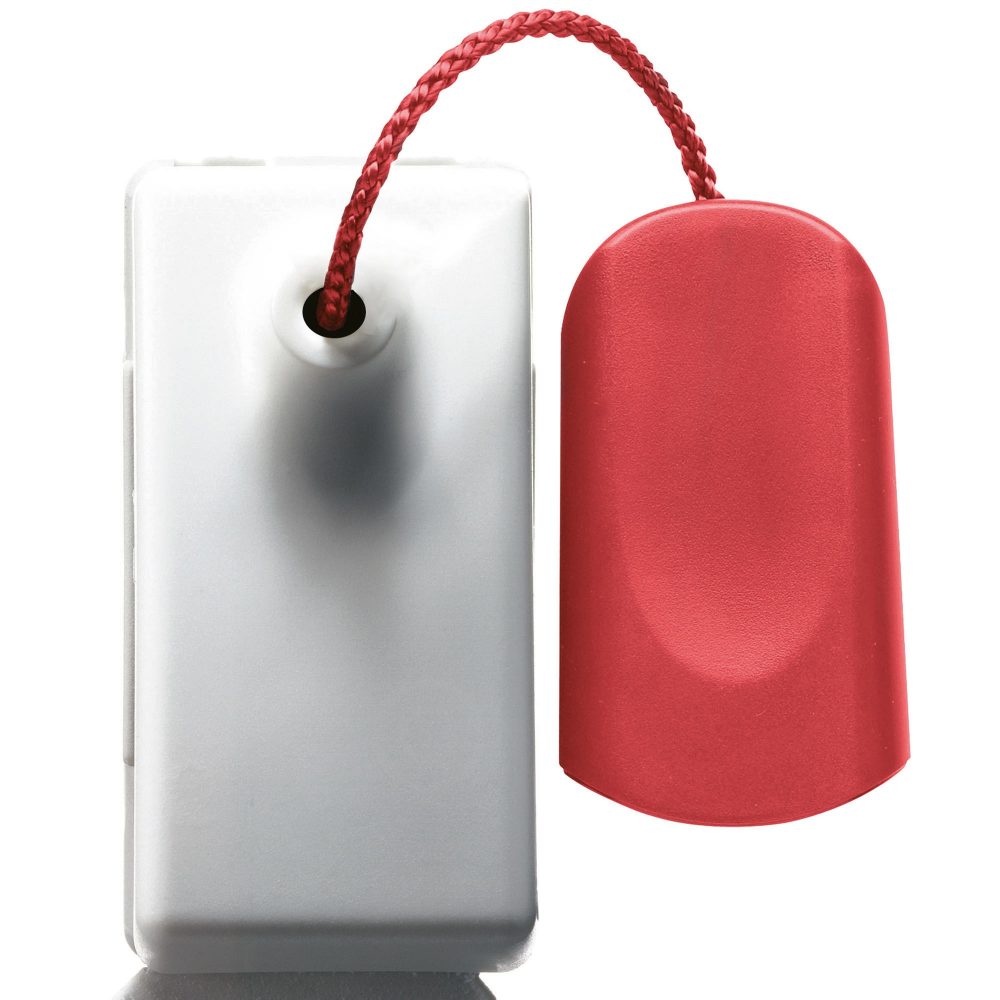  PUSH-BUTTON 2P 250V ac - NO 10A - WITH PULL-CORD - 1 MODULE - SYSTEM WHITE