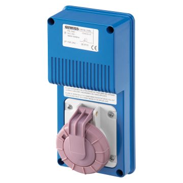Vertical socket-outlets without bottom with safety transformer (SELV) 230/24V 50/60Hz - IP67 Vertical socket-outlets without bottom with safety transformer (SELV) 230/24V 50/60Hz - IP67