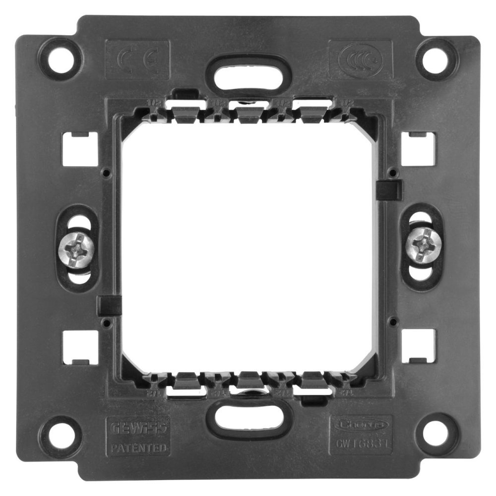  SUPPORTO BRITISH STANDARD PER SCATOLE 70X70MM CON VITI - CHORUSMART