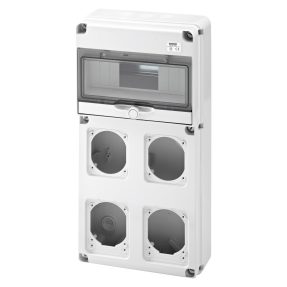 q-din 10m 4 pr.16/32a ip65