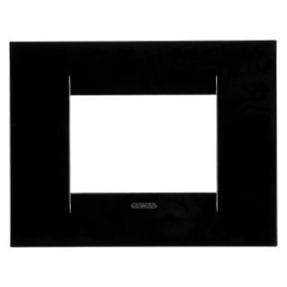 GEO PLATE - IN TECHNOPOLYMER - 3 MODULES -  TONER BLACK - CHORUS