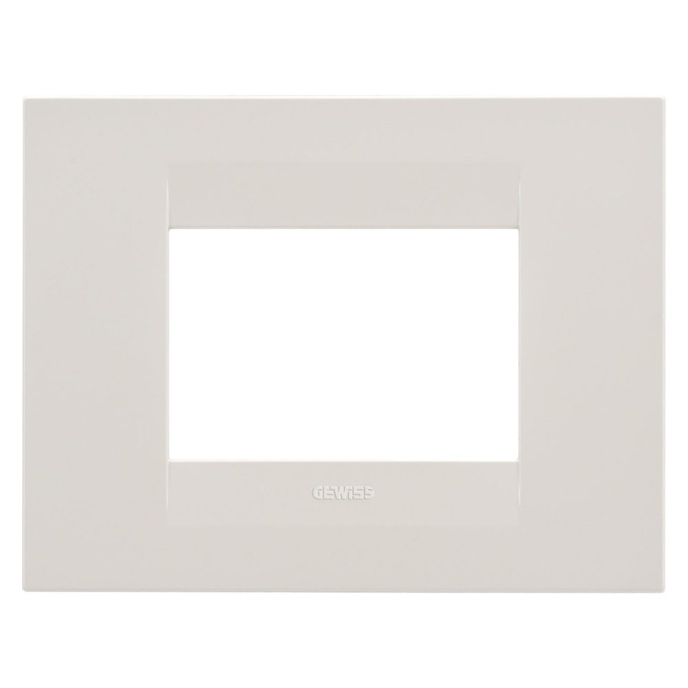  RÁMEČEK GEO – Z TECHNOPOLYMERU – 3 MODULY – SLONOVÁ KOST – CHORUSMART