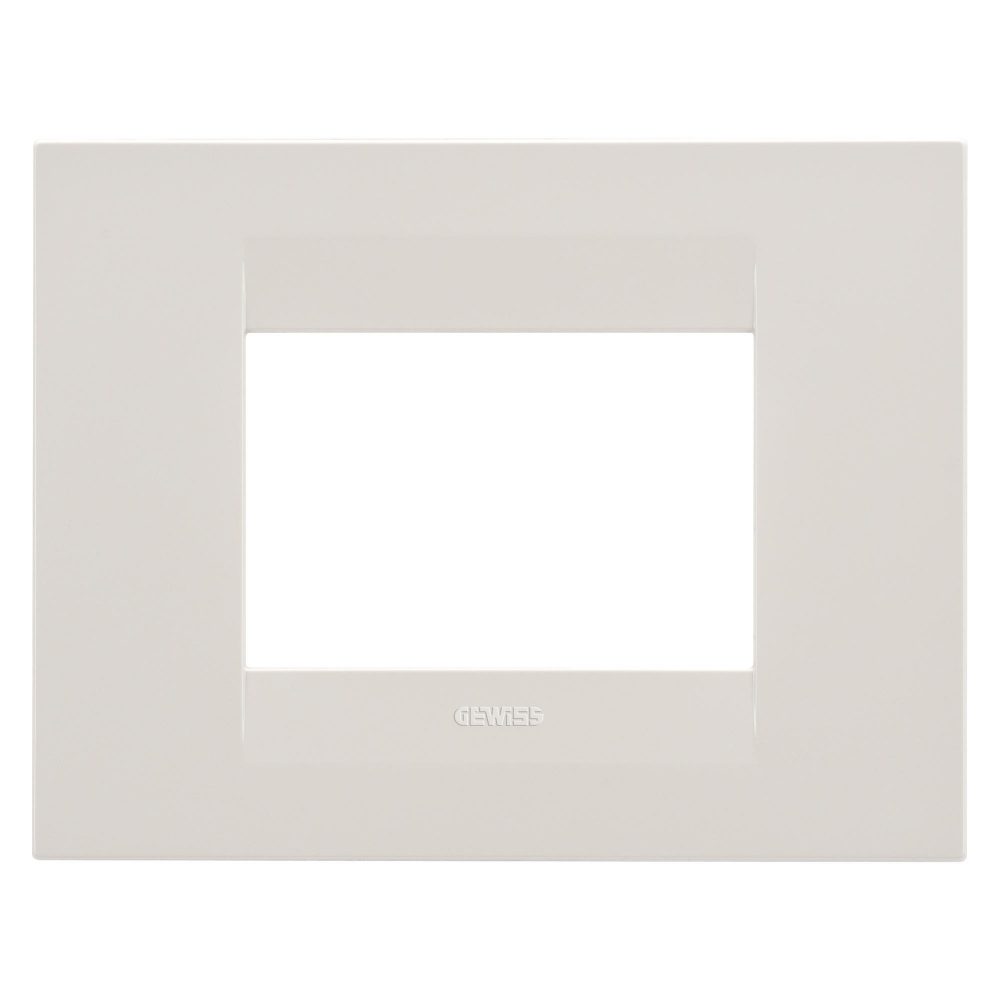 geo plate - in technopolymer - 3 modules - ivory - chorusmart