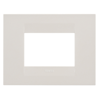 GEO ABDECKRAHMEN - IN TECHNOPOLYMER - 3 MODULE -  CREMEWEISS - CHORUSMART