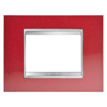 LUX rectangulaires - rouge glamour LUX rectangulaires - rouge glamour