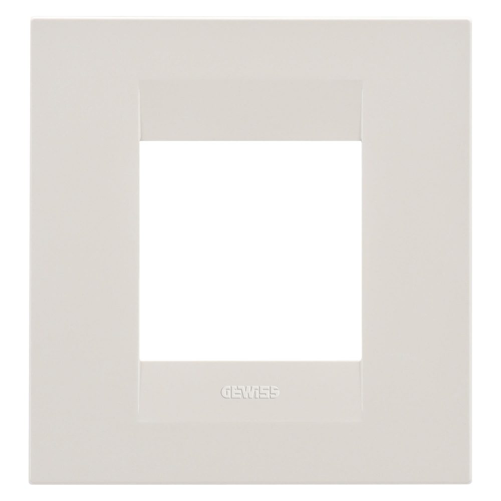 rámeček geo international – z technopolymeru – 2 moduly – slonová kost – chorusmart