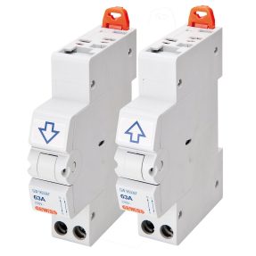 paire connecteurs fixmatic 2p 63a 1m