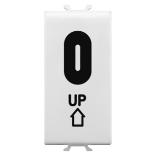 MODULE DOUBLEUR DE COMMANDE TACTILE E - TOUCH - 230Vca 50Hz - 1 MODULE - BLANC - CHORUS