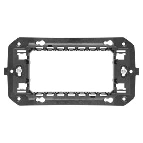 soporte para caja rectangular - 4 módulos - chorusmart