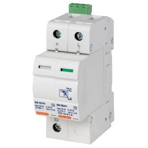  LST - TÚLFESZÜLTSÉG VÉDELMI KÉSZÜLÉK - 1P+N 40KA - TIP: 2 - 2 MODUL
