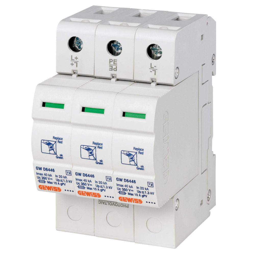 lst - surge protective device for photovoltaic applications - 40ka 1000v dc - type 2